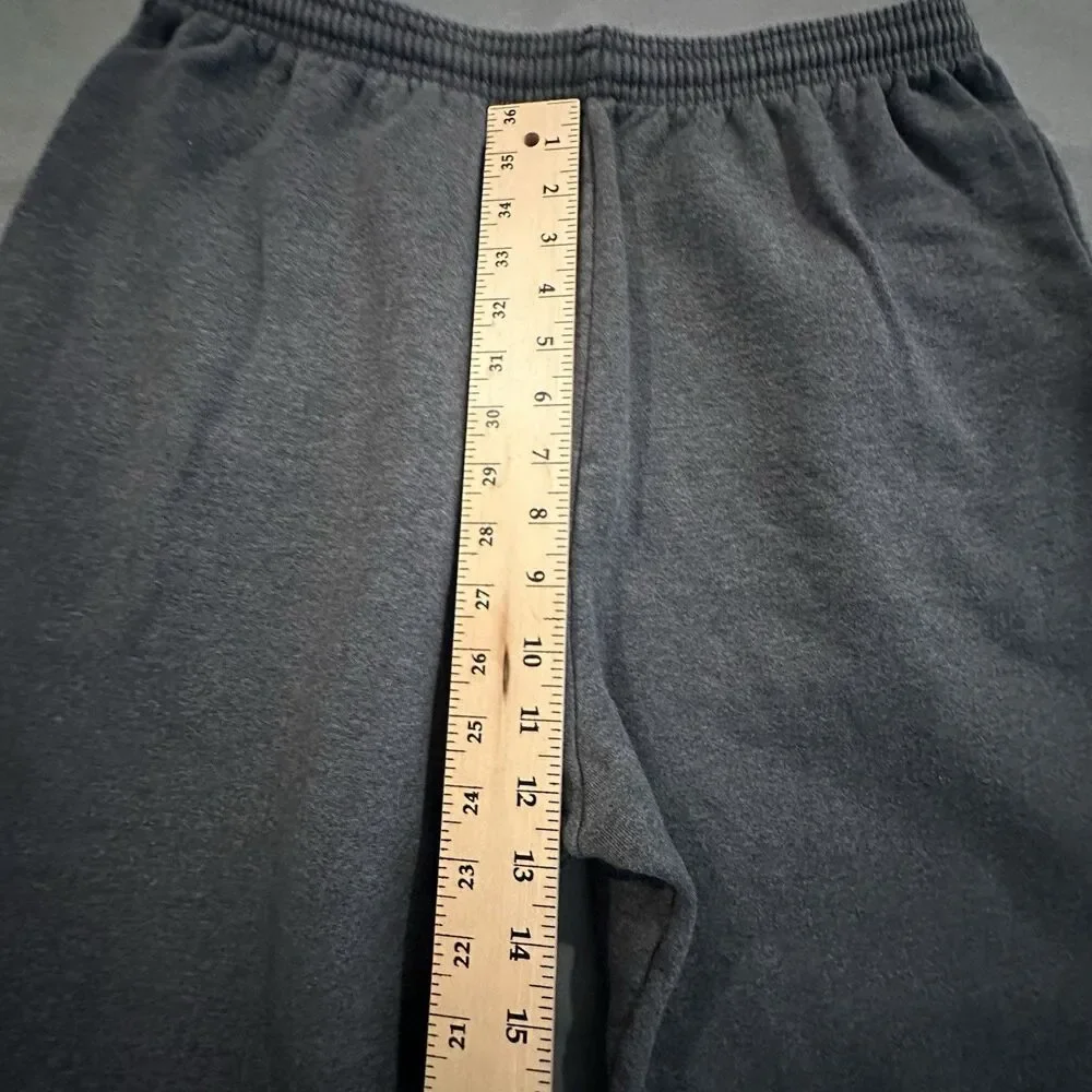 Vintage 90s Lee Heavyweight Sweatpants Mens L Cotton Made in USA Tapered Casual